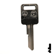 Uncut Key Blank | B46 "J", P1098J | GM Key Automotive Key JMA USA