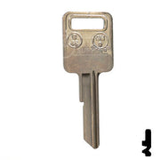 Uncut Key Blank | B46 "J", P1098J | GM Key Automotive Key JMA USA
