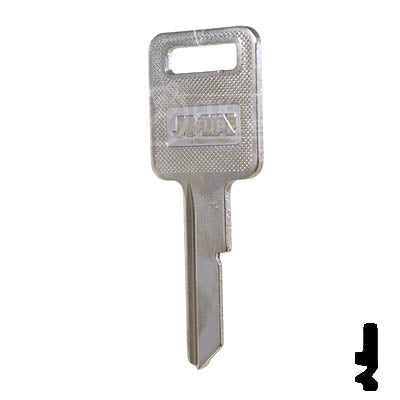 Uncut Key Blank | B46 "J", P1098J | GM Key Automotive Key JMA USA