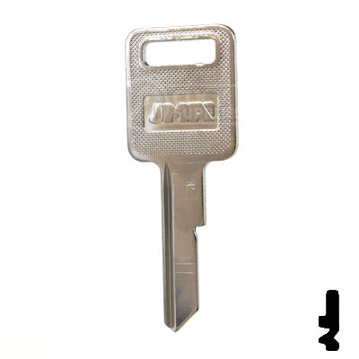 Uncut Key Blank | B46 "J", P1098J | GM Key Automotive Key JMA USA