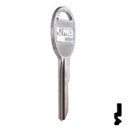 Uncut Key Blank | B47 "K", S1098K | GM Key Automotive Key JMA USA