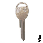 Uncut Key Blank | B47 "K", S1098K | GM Key Automotive Key JMA USA