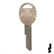 Uncut Key Blank | B47 "K", S1098K | GM Key Automotive Key JMA USA