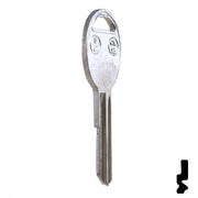 Uncut Key Blank | B47 "K", S1098K | GM Key Automotive Key JMA USA