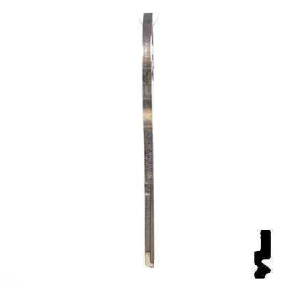 Uncut Key Blank | B47 "K", S1098K | GM Key Automotive Key JMA USA
