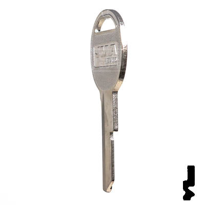 Uncut Key Blank | B47 "K", S1098K | GM Key Automotive Key JMA USA