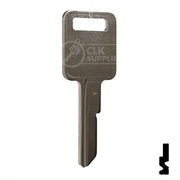 Uncut Key Blank | B48 "A", P1098A | GM Key Automotive Key JMA USA