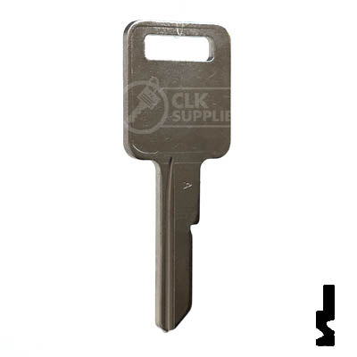 Uncut Key Blank | B48 "A", P1098A | GM Key Automotive Key JMA USA