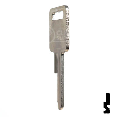 Uncut Key Blank | B48 "A", P1098A | GM Key Automotive Key JMA USA