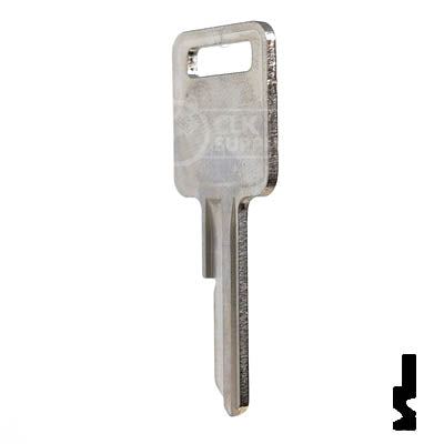 Uncut Key Blank | B48 "A", P1098A | GM Key Automotive Key JMA USA