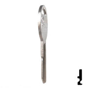 Uncut Key Blank | B49 "B", S1098B | GM Key Automotive Key JMA USA
