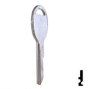 Uncut Key Blank | B49 "B", S1098B | GM Key Automotive Key JMA USA
