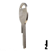 Uncut Key Blank | B49 "B", S1098B | GM Key Automotive Key JMA USA