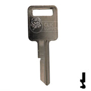 Uncut Key Blank | B50 "C", P1098C | GM Key Automotive Key JMA USA