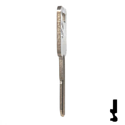 Uncut Key Blank | B50 "C", P1098C | GM Key Automotive Key JMA USA