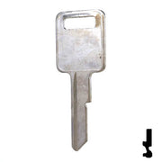 Uncut Key Blank | B50 "C", P1098C | GM Key Automotive Key JMA USA