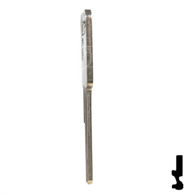 Uncut Key Blank | B50 "C", P1098C | GM Key Automotive Key JMA USA