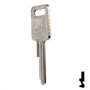 Uncut Key Blank | B50 "C", P1098C | GM Key Automotive Key JMA USA
