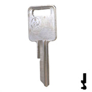 Uncut Key Blank | B50 "C", P1098C | GM Key Automotive Key JMA USA