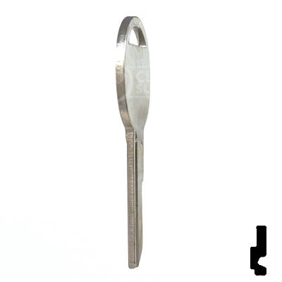 Uncut Key Blank | B51 "D", S1098D  | GM Key Automotive Key JMA USA