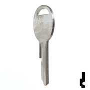 Uncut Key Blank | B51 "D", S1098D  | GM Key Automotive Key JMA USA