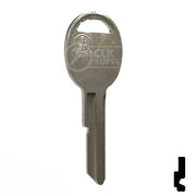 Uncut Key Blank | B51 "D", S1098D  | GM Key Automotive Key JMA USA