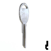 Uncut Key Blank | B51 "D", S1098D  | GM Key Automotive Key JMA USA