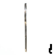 Uncut Key Blank | B51 "D", S1098D  | GM Key Automotive Key JMA USA