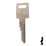 Uncut Key Blank | B62, P1098AV | GM Key Automotive Key JMA USA