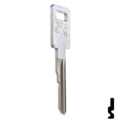 Uncut Key Blank | B62, P1098AV | GM Key Automotive Key JMA USA