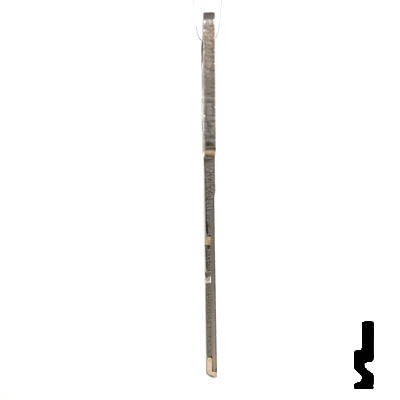 Uncut Key Blank | B62, P1098AV | GM Key Automotive Key JMA USA