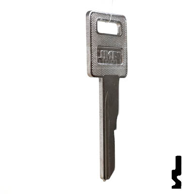 Uncut Key Blank | B62, P1098AV | GM Key Automotive Key JMA USA