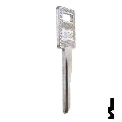 Uncut Key Blank | B62, P1098AV | GM Key Automotive Key JMA USA