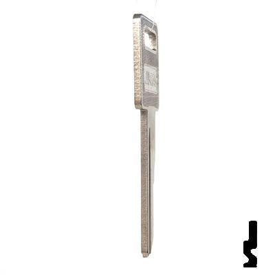 Uncut Key Blank | B62, P1098AV | GM Key Automotive Key JMA USA