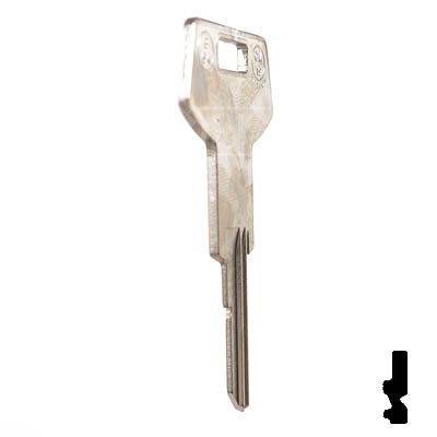 Uncut Key Blank | B64, P1098WC | GM Key Automotive Key JMA USA