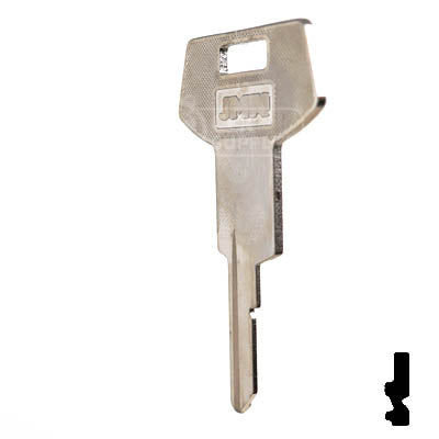 Uncut Key Blank | B64, P1098WC | GM Key Automotive Key JMA USA