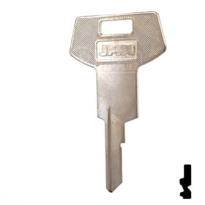 Uncut Key Blank | B64, P1098WC | GM Key Automotive Key JMA USA