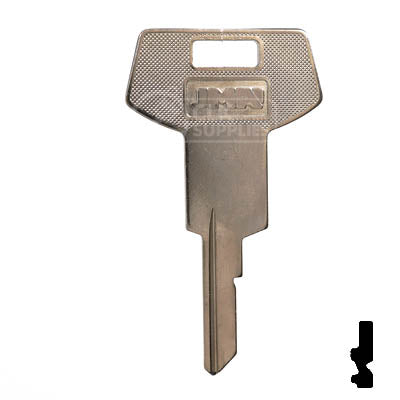 Uncut Key Blank | B64, P1098WC | GM Key Automotive Key JMA USA