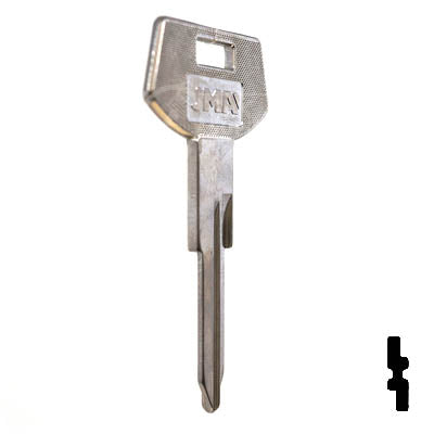 Uncut Key Blank | B68, P1099 | GM Key Automotive Key JMA USA