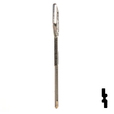 Uncut Key Blank | B68, P1099 | GM Key Automotive Key JMA USA