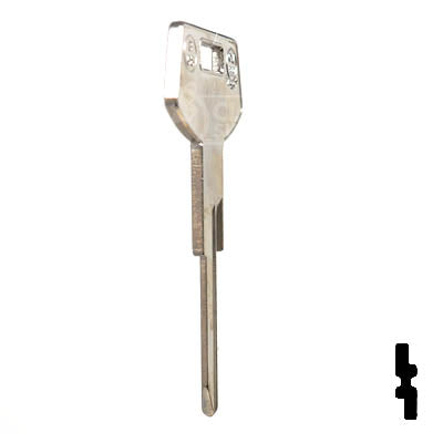 Uncut Key Blank | B68, P1099 | GM Key Automotive Key JMA USA