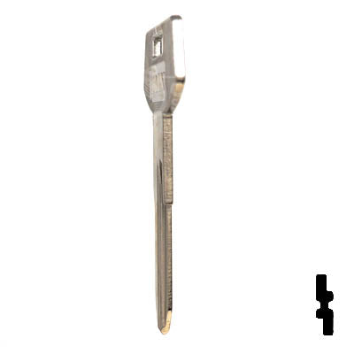 Uncut Key Blank | B68, P1099 | GM Key Automotive Key JMA USA