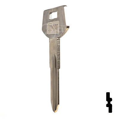 Uncut Key Blank | B68, P1099 | GM Key Automotive Key JMA USA