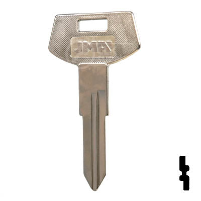 Uncut Key Blank | B68, P1099 | GM Key Automotive Key JMA USA