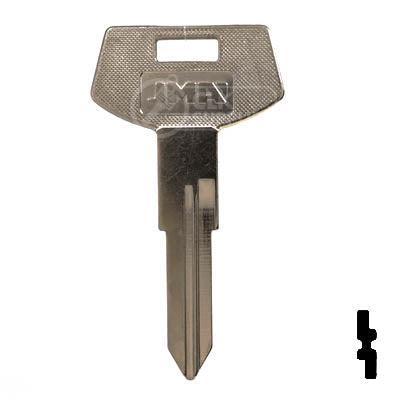 Uncut Key Blank | B68, P1099 | GM Key Automotive Key JMA USA