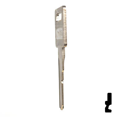 Uncut Key Blank | B77, P1098EV | GM Key Automotive Key JMA USA