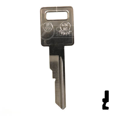 Uncut Key Blank | B77, P1098EV | GM Key Automotive Key JMA USA