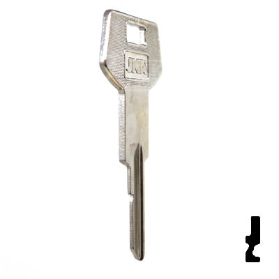 Uncut Key Blank | B78, P1098WE | GM Key Automotive Key JMA USA