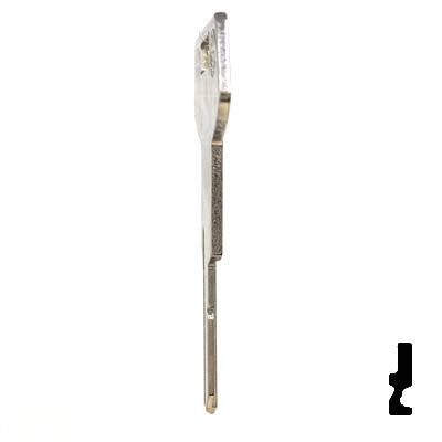 Uncut Key Blank | B78, P1098WE | GM Key Automotive Key JMA USA