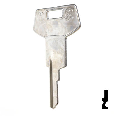 Uncut Key Blank | B78, P1098WE | GM Key Automotive Key JMA USA